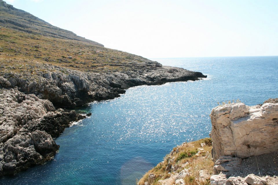 One of refuge bays in Karaburuni